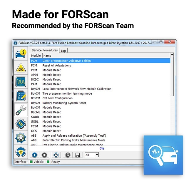 OBDLink EX USB für FORScan Software