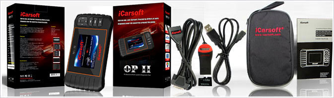 iCarsoft OP II für Opel OBD Diagnosegerät