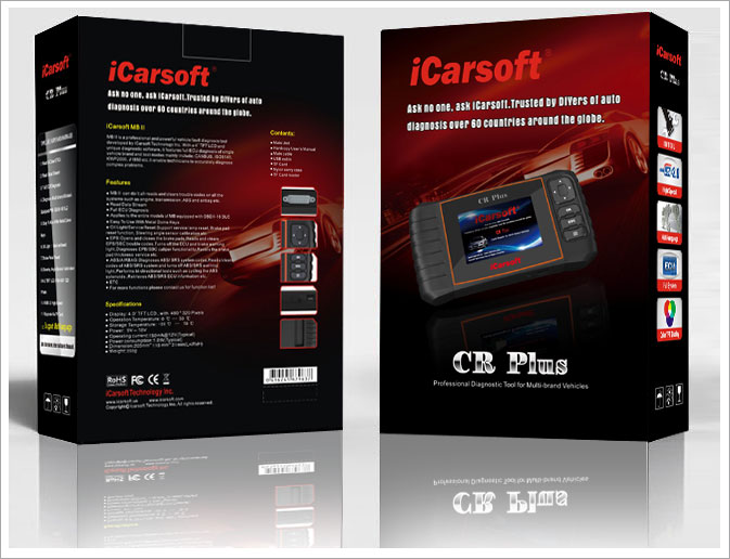 iCarsoft CR-Plus Multimarken OBD Diagnosegerät