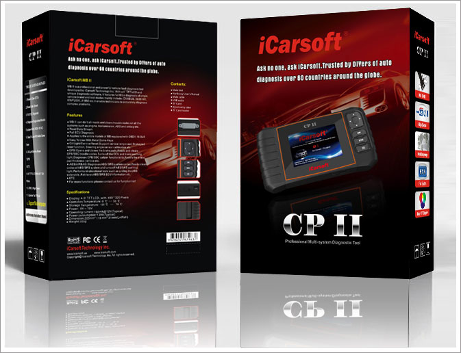iCarsoft CP II für Peugeot Citroen OBD Diagnosegerät