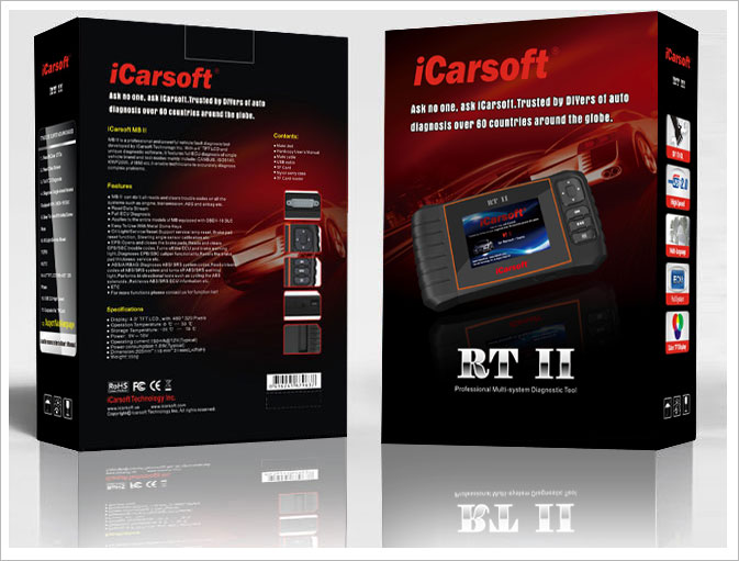 iCarsoft RT II für Renault Dacia OBD Diagnosegerät